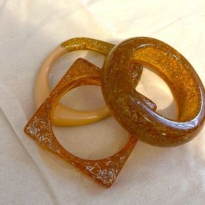 Set of Three Sassy Jones Vintage Bracelets